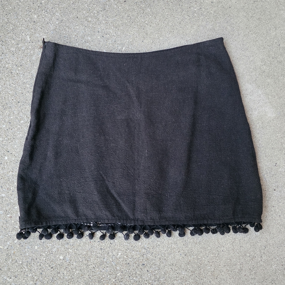 Umgee S Bohemian Hippie Festival Artsy Woodland Embroidered Mini Skirt - Picture 10 of 13